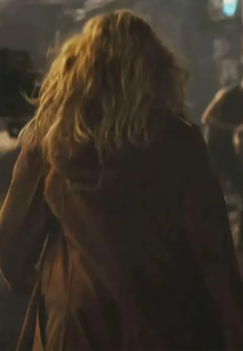 kara zor el supergirl brown coat