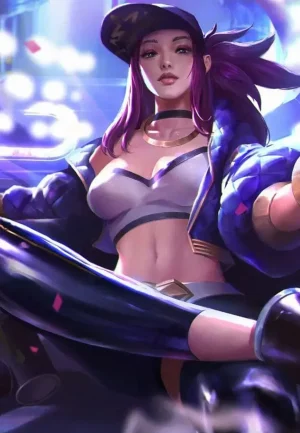 kda akali leather jacket