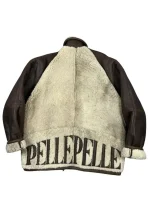 marc buchanan mens pelle pelle vintage sherpa jacket