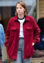 maya hawke red jacket