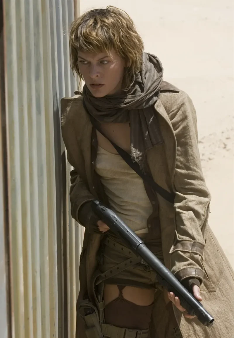 milla jovovich resident evil extinction coat