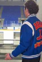 off campus blue varsity jacket