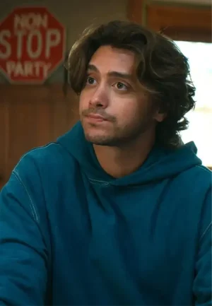 off campus john logan blue hoodie