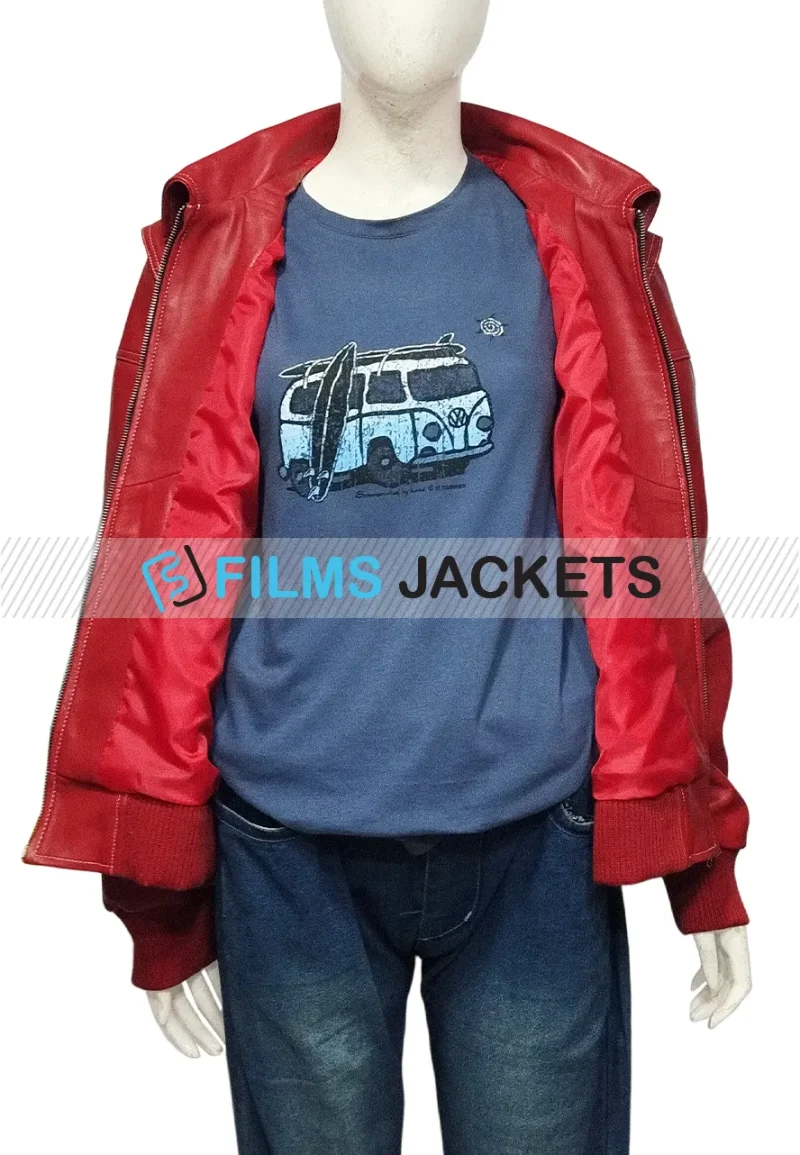 off campus mika abdalla red jacket