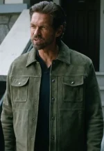 off campus phil graham green suede jacket