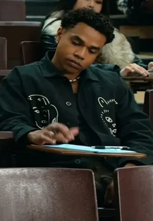 off campus s01 dexter black cotton jacket