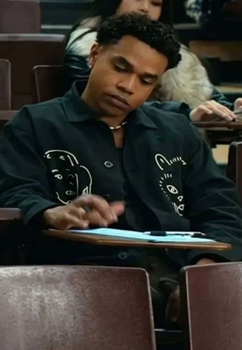 off campus s01 dexter black cotton jacket
