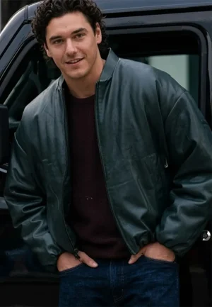 off campus s01 garrett graham leather jacket