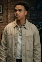 off campus s01 miles gutierrez riley beige jacket