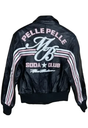 pelle pelle 78 black soda club jacket