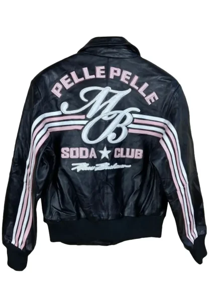 pelle pelle 78 black soda club jacket