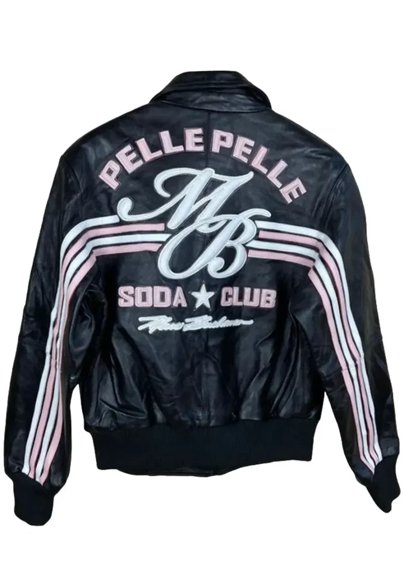 pelle pelle 78 black soda club jacket
