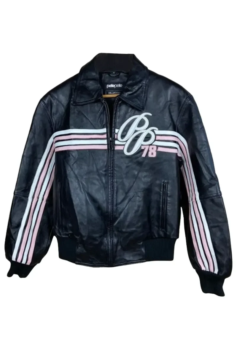 pelle pelle black soda club jacket