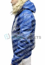 pelle pelle crest blue jacket