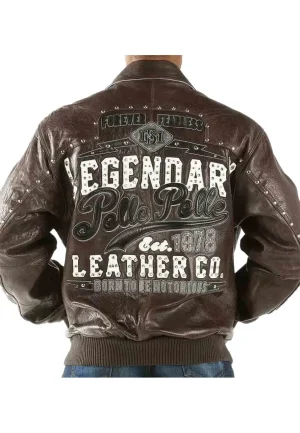 pelle pelle legendary studded leather jacket