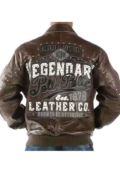 pelle pelle legendary studded leather jacket