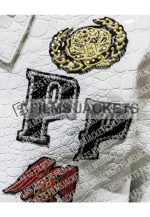 pelle pelle white jacket