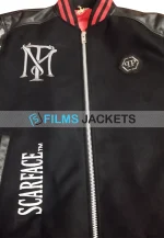 philipp plein scarface varsity jacket