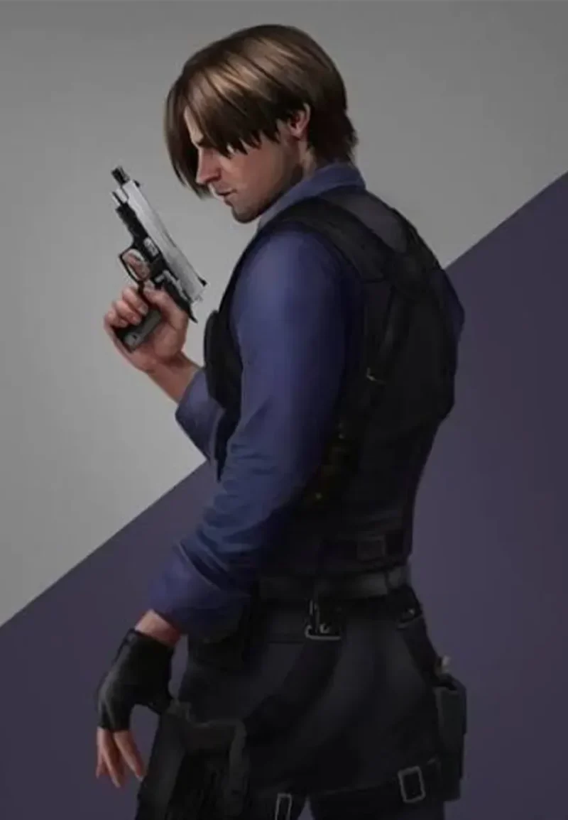 resident evil 6 leather vest