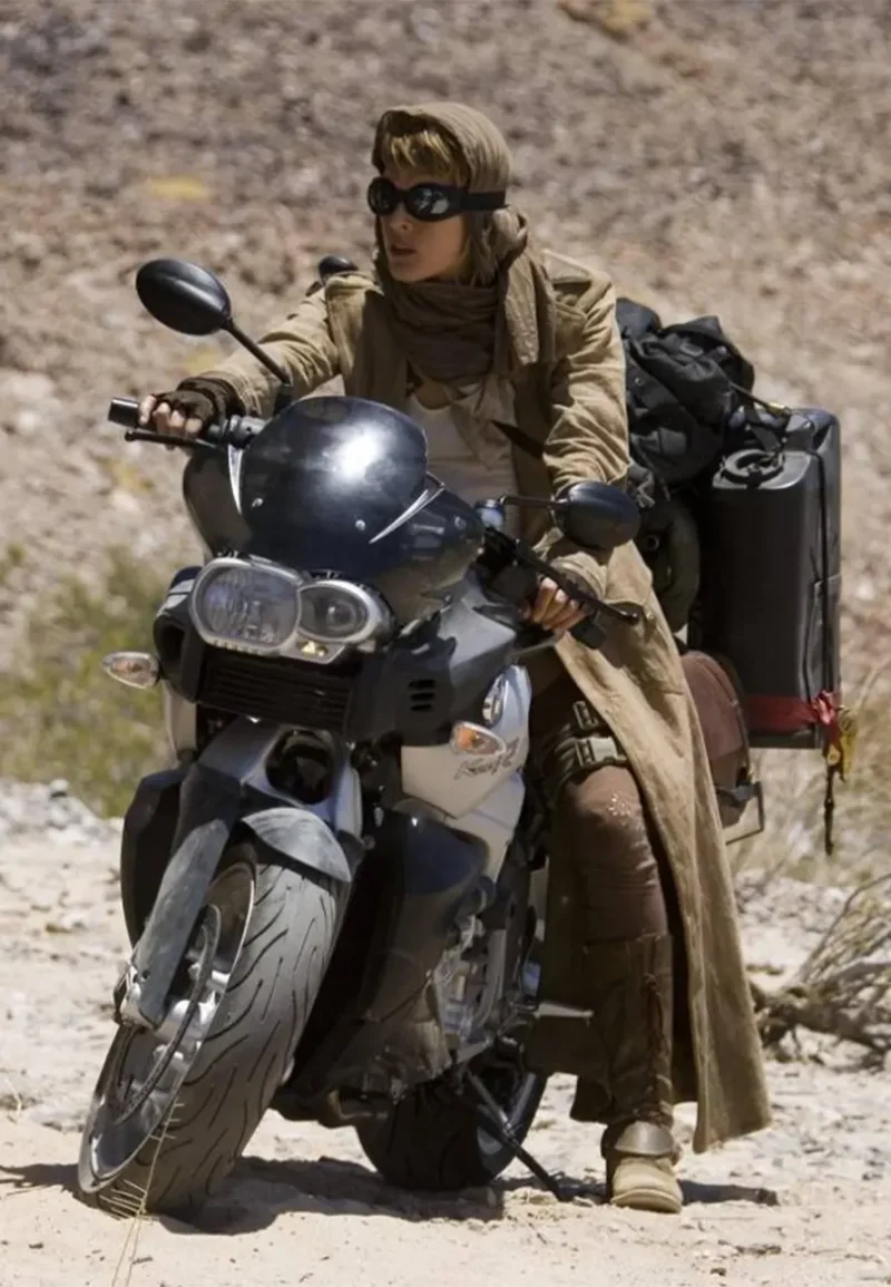 resident evil extinction brown trench coat