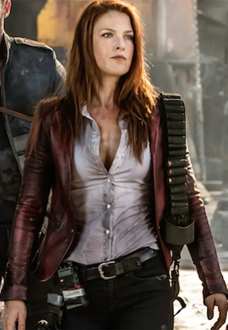 resident evil the final chapter claire redfield leather jacket