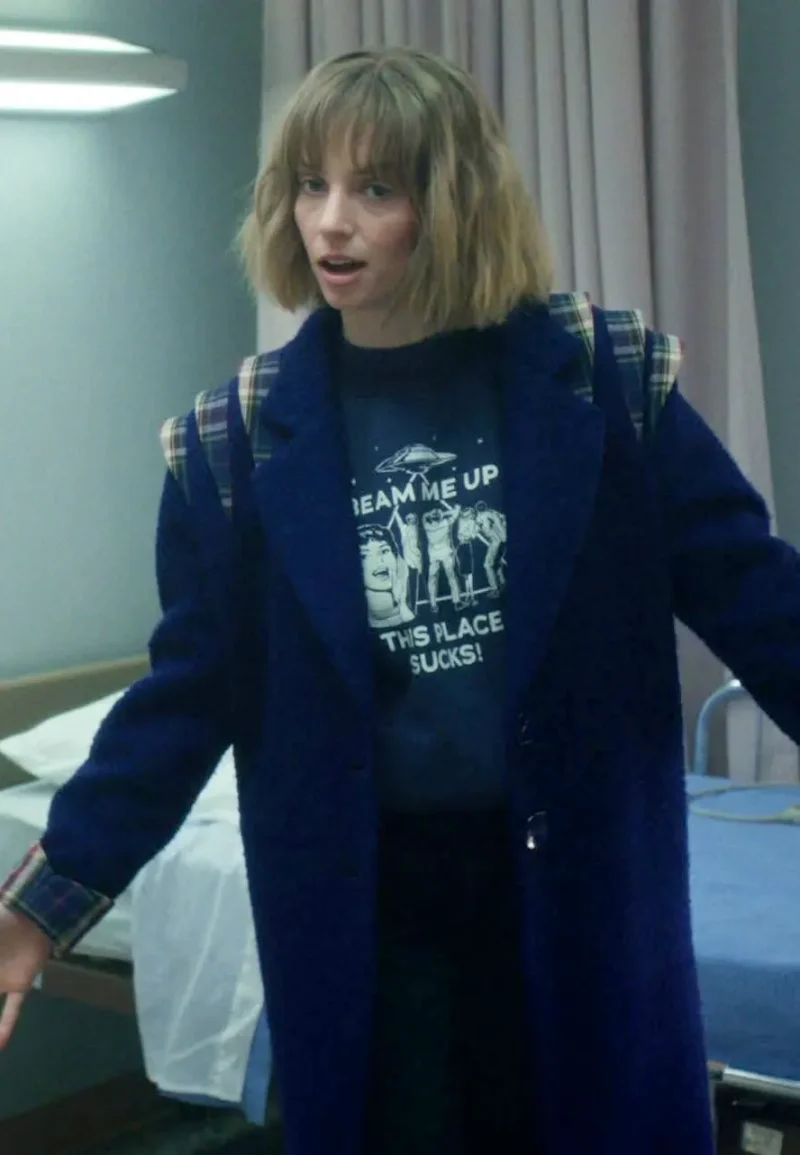 robin buckley blue coat