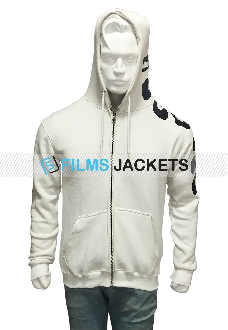 One Piece S02 Sanji Hoodie sanji smoking kills white hoodie