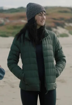 shailene woodley big little lies green jacket