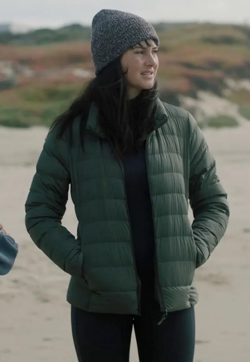 shailene woodley big little lies green jacket