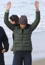 shailene woodley green jacket