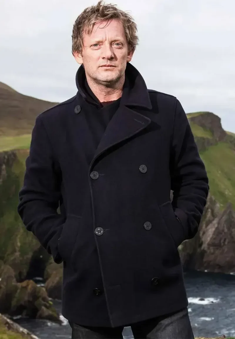shetland douglas henshall black peacoat