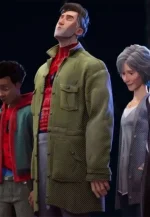 spider man into the spider verse jake johnson coat