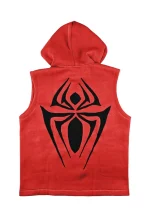 spiderman ben reilly scarlet hooded