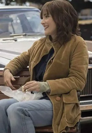 stranger things joyce byers corduroy coat