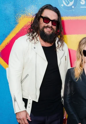 supergirl jason momoa white biker jacket