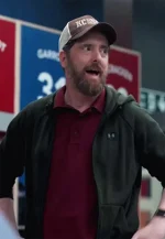 ted lasso coach beard green hoodie