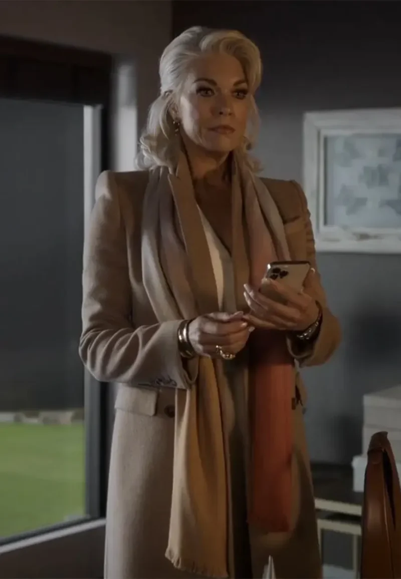 ted lasso rebecca welton brown wool coat