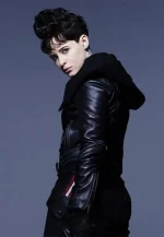 the girl in the spiders web claire foy leather jacket