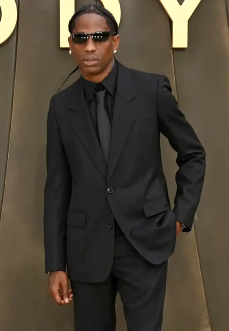 the odyssey 2026 world premiere travis scott blazer