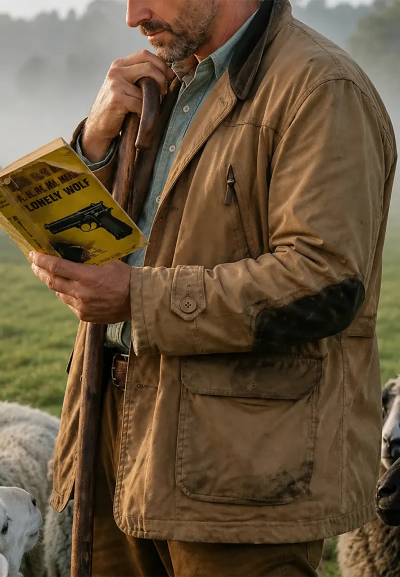 the sheep detectives brown coat