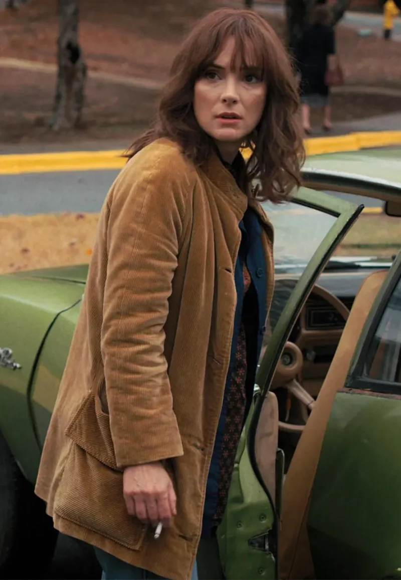 winona ryder corduroy coat