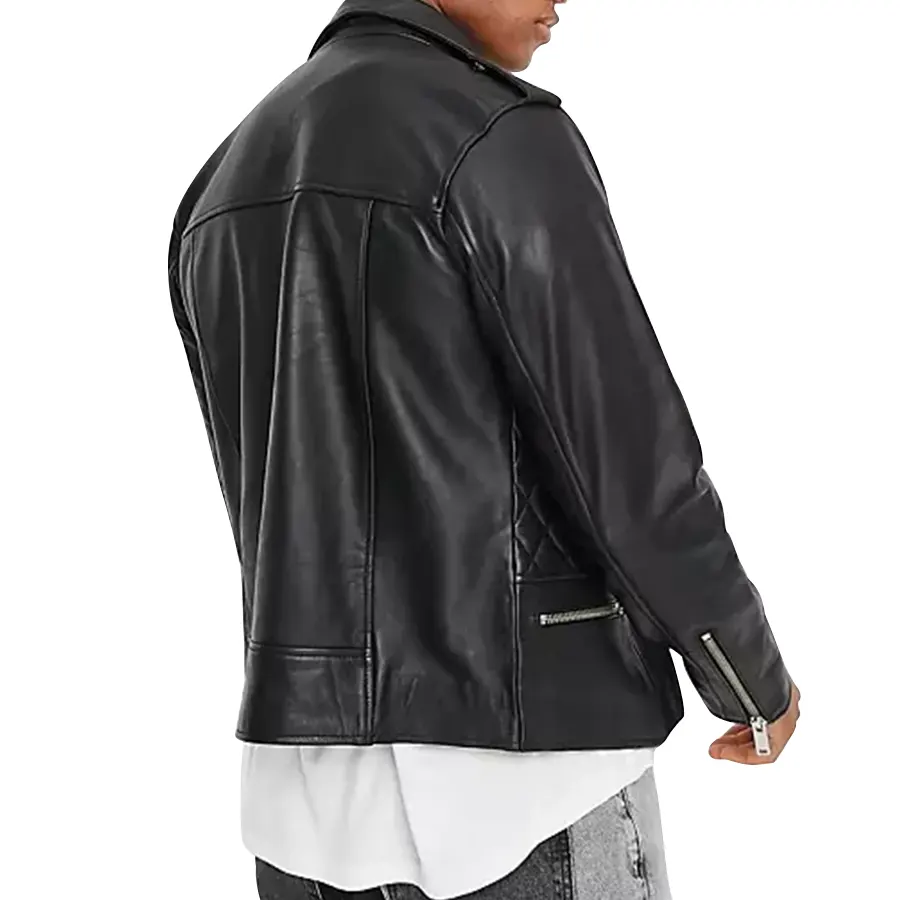 Quilted Black Biker Leather Jacket quilted-black-biker-leather-jacket