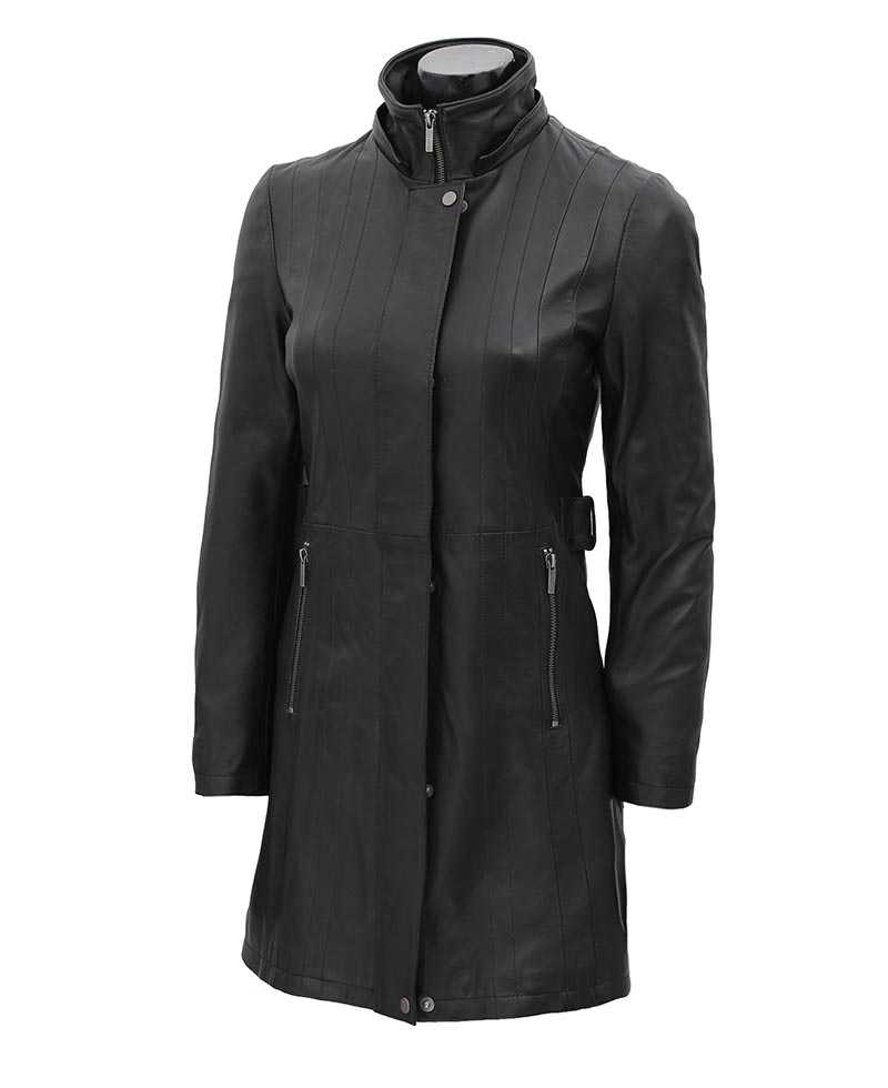 Women Black Fur Hooded Coat women-black-fur-hooded-coat