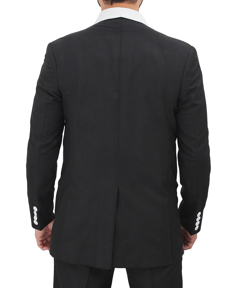 Sergio White Shawl Black Tuxedo sergio-white-shawl-lapel-black-tuxedo