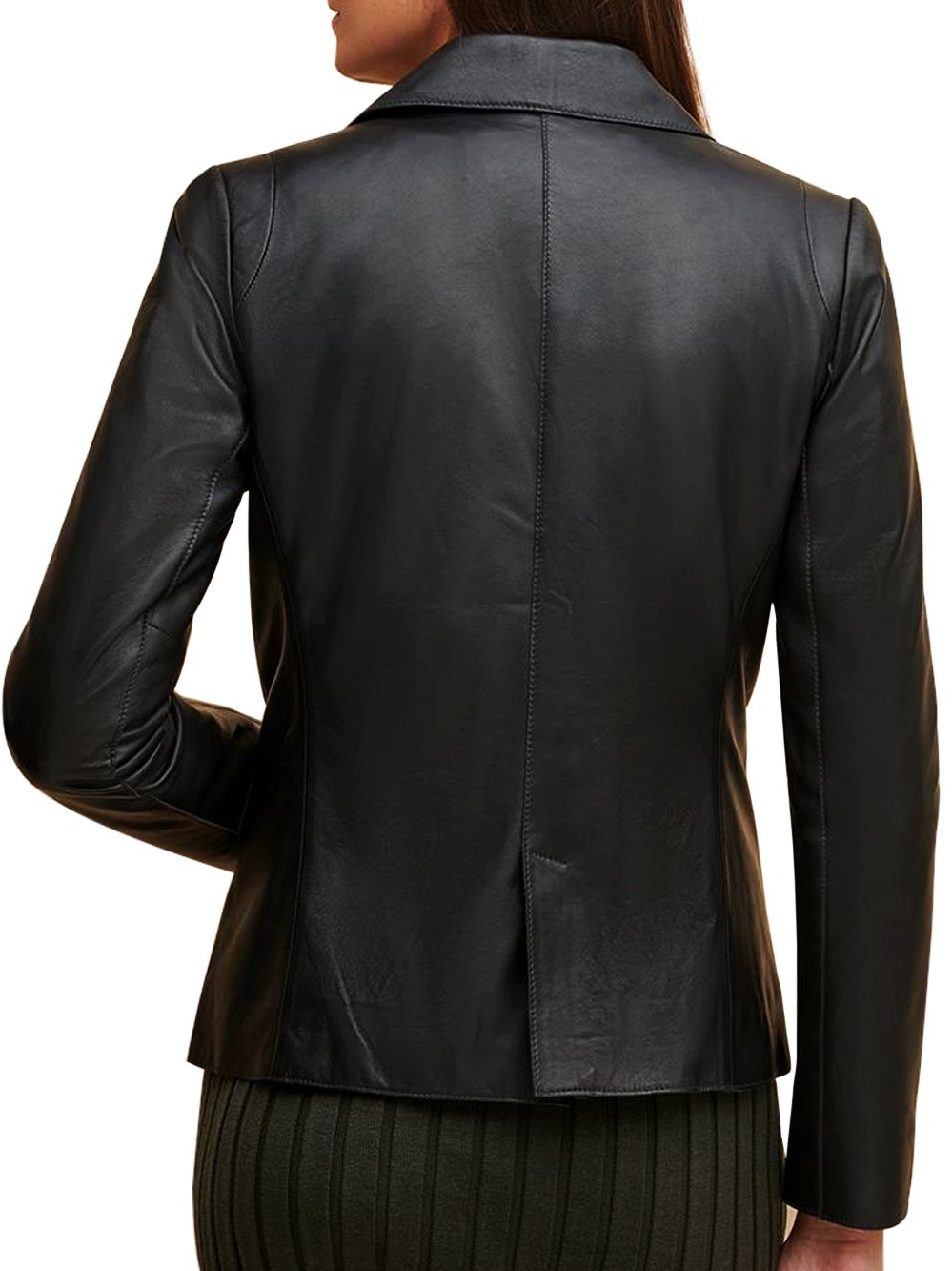 Donna Black Leather Blazer donna-black-leather-blazer