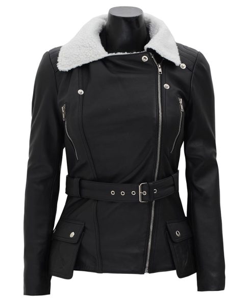 women-belted-white-sherpa-jacket