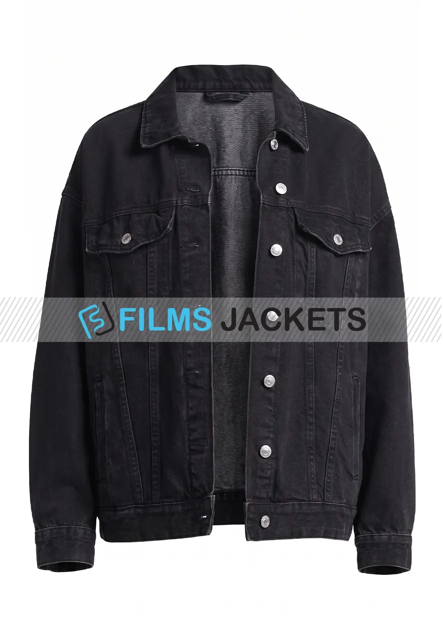 Black Denim Trucker Jacket black denim trucker jacket