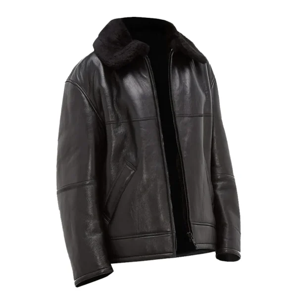 black-leather-jacket-with-fur-collar