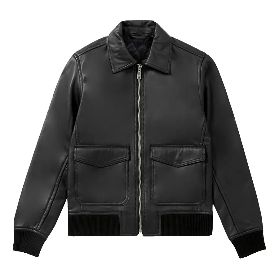 Men Leather Bomber Jacket men-leather-bomber-jacket