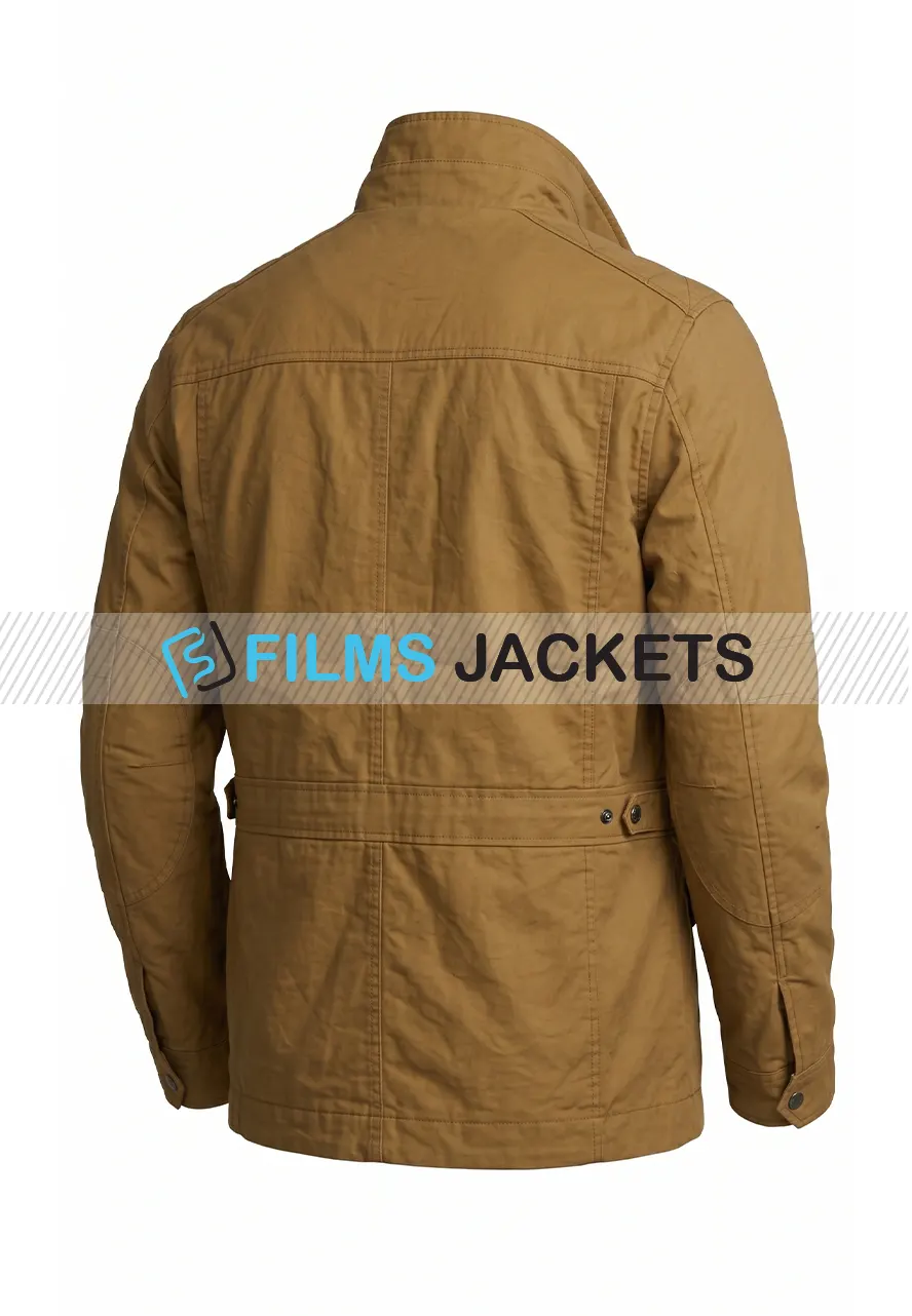 Men Rovic Brown Field Jacket brown field jacket mens